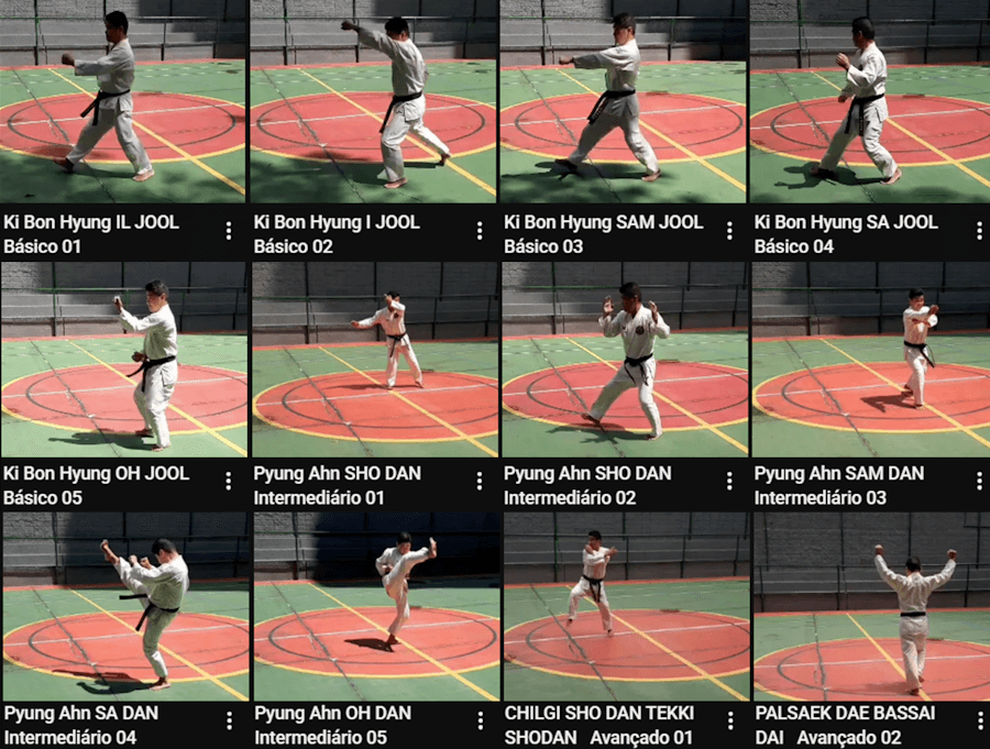 Formas do Taekwondo Chang Moo Kwan