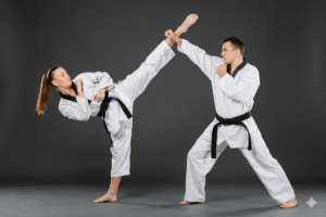 Taekwondo WT na Academia Paulista de Taekwondo